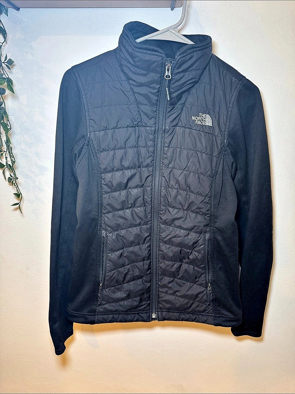 The North Face Quilted Jacket in Black